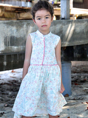 Banded Collar Dress GP Cotton - vsolochildren