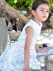 Banded Collar Dress GP Cotton - vsolochildren