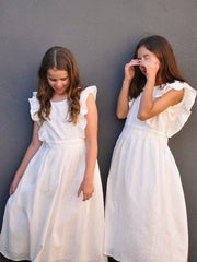 Cream Cotton Dress
